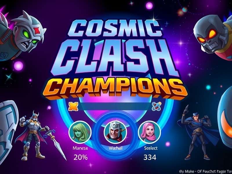 Cosmic Clash Champions Game Banner